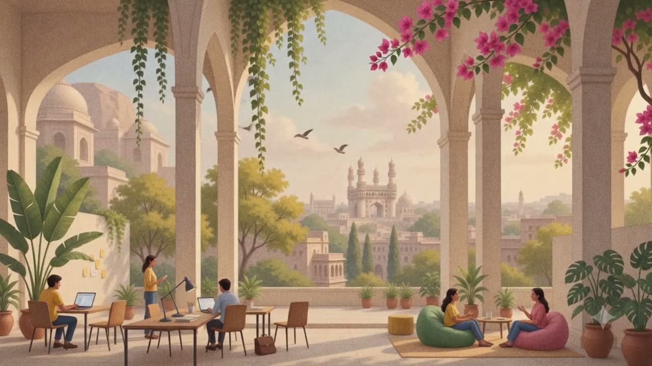 Still from the first Founders Residency film
